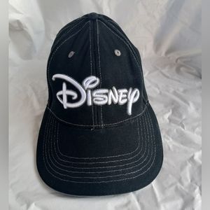 Disney Adult Black Cap Adjustable